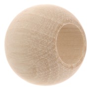 Grosse perle rondelle en bois brut à décorer par Puca® support bois Jeff - 20x16mm|raw }}