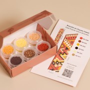 Kit perles Miyuki By Perles & Co - Assortiment Miyuki Delica 11/0 Terracotta Mix|raw }}