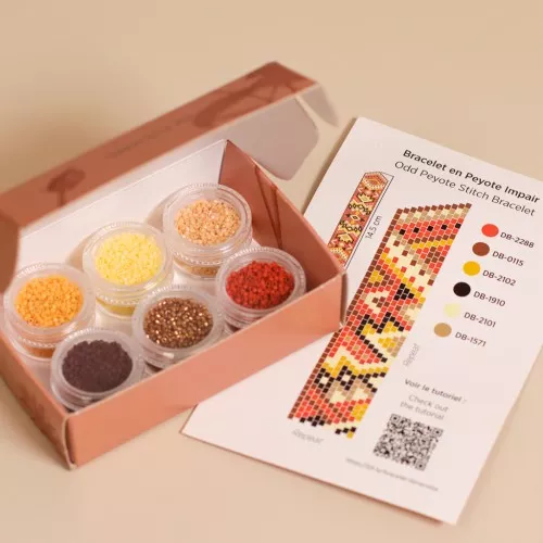 Kit Fabrication De Bracelets Pour Enfants 5-12 Ans - Perles, Breloques, élastiques - Cadeau Créatif Fille
