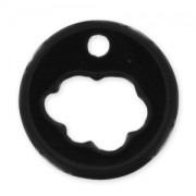 Sequin évidé 18 mm nuage Noir x1|raw }}