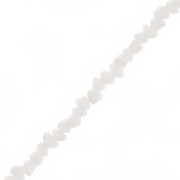 Perles en verre irrégulières facettées 3 mm - Beige x33cm|raw }}