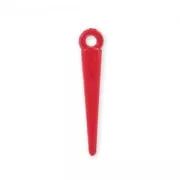 Pendentifs spikes 23 mm Cerise x50