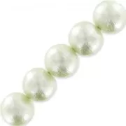 Cotton Pearls Miyuki 12 mm Vert d'eau x5