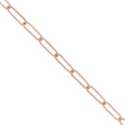 Chaîne maille Rectangle limée 1.9 mm - Rose Gold filled (or laminé)  x50cm