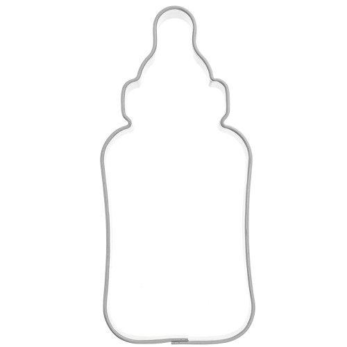 Emporte-pièce en acier inox pour modelage 70x31 mm - Biberon x1