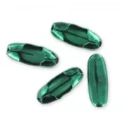 Embouts de fermeture pour chaîne maille boule 3,2 mm Vert métallisé x4