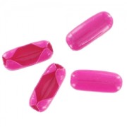 Embouts de fermeture pour chaîne maille boule 3,2 mm Fuchsia x4|raw }}