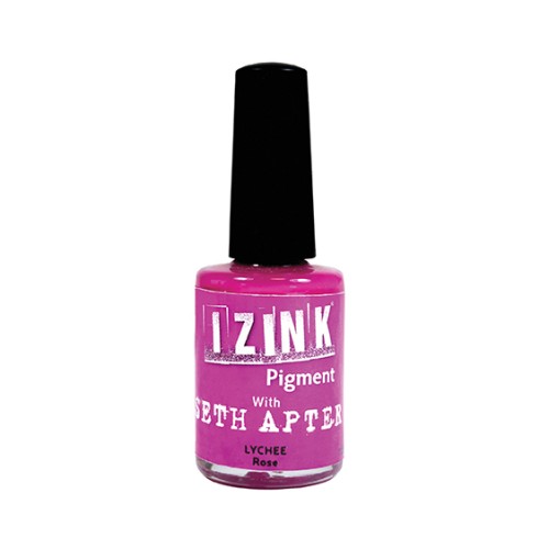 Encre Aladine Pigment Izink - Mix Média Couvrant Opaque - Rose x11.5ml