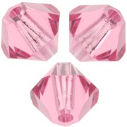 Toupies en cristal PureCrystal 5328 4 mm Rose x50|raw }}