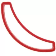 Emporte-pièce pour modelage et pâte polymère - Arc-de-cercle x1