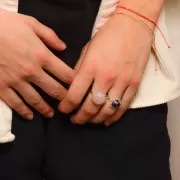 Bague boules diamantées - cabochon fond plat 12 mm Taille 54 à 58 - Argent 925 x1