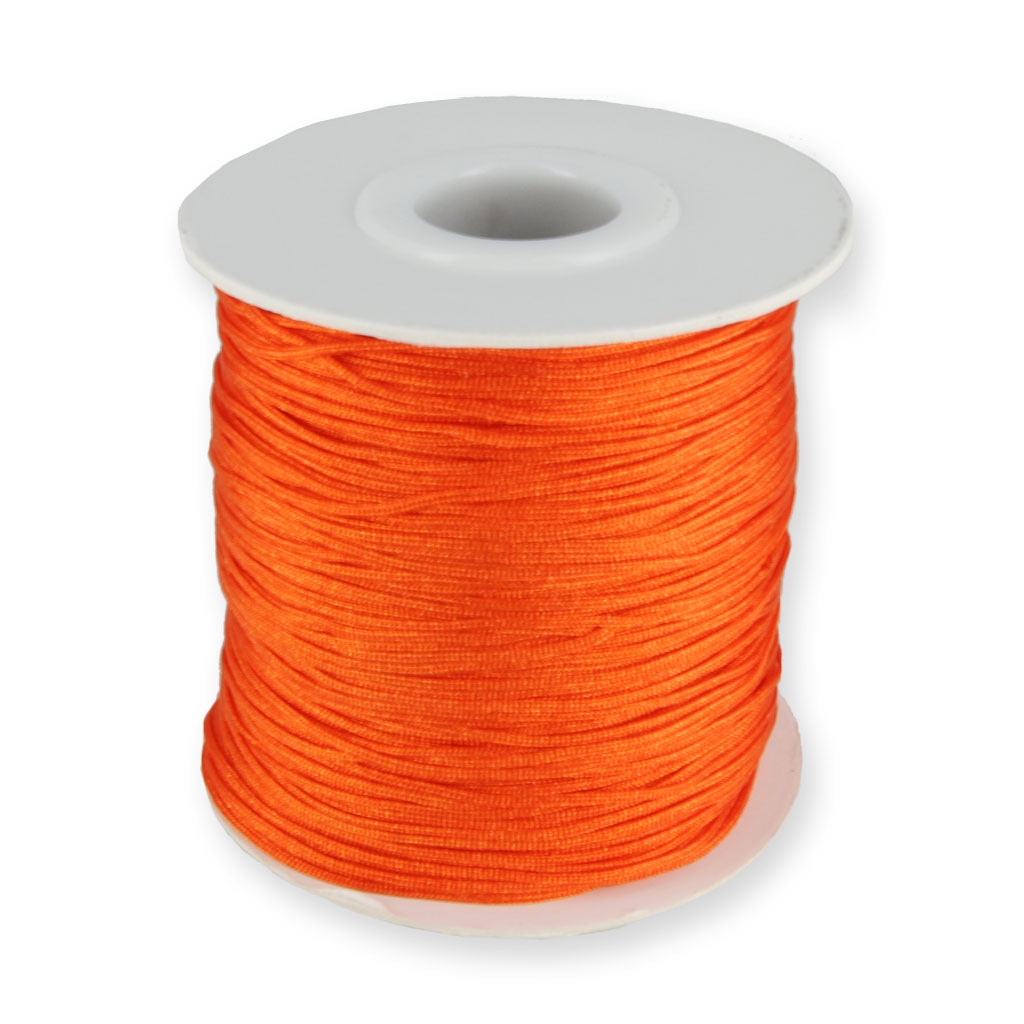 Lot De 8 Cordons En Nylon Ciré Tressé Crafans - Diamètre 0,5 Mm, 8 Couleurs, Environ 20 M Par Couleur - Pour Bijoux, Bracelets, Loisirs Créatifs