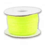 Fil de jade / Fil nylon tressé 0.8 mm Jaune Fluo x50 m