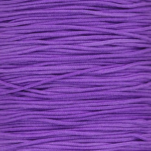 Fil de jade / Fil nylon tressé 0.8 mm Purple x50 m