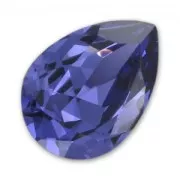 Cabochon PureCrystal 4320 14x10 mm Tanzanite x1