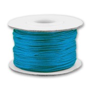 Fil de jade / Fil nylon tressé 0.8 mm Dark Turquoise x50 m|raw }}