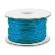 Fil de jade / Fil nylon tressé 0.8 mm Dark Turquoise x50 m