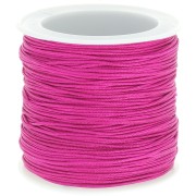 Fil de jade / Fil nylon tressé 0.8 mm Dark Fuchsia x50 m|raw }}