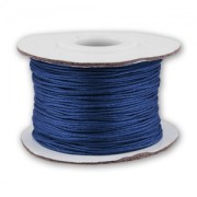 Fil de jade / Fil nylon tressé 0.8 mm Bleu Foncé x50 m|raw }}