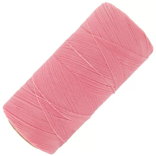 Bobine de fil ciré Linhasita pour micro macramé 0.35 mm - Saumon (324) x448m