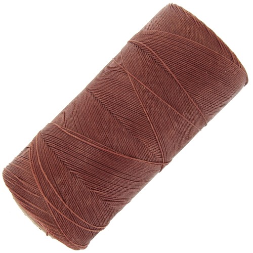 Bobine de fil ciré Linhasita pour micro macramé 0.35 mm Old Copper (25) x448m