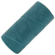 Bobine de fil ciré Linhasita pour micro macramé 0.35 mm - Teal (228) x448m|raw }}
