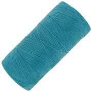 Bobine de fil ciré Linhasita pour micro macramé 0.35 mm - Turquoise (229) x448m|raw }}