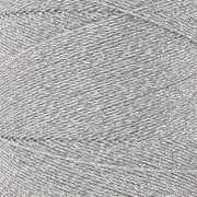 Bobine de fil ciré Linhasita pour micro macramé 0.35 mm - Argenté (Prata) x448m