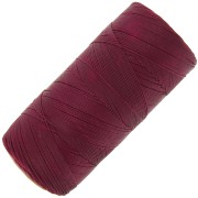 Bobine de fil ciré Linhasita pour micro macramé 0.35 mm - Burgundy (60) x448m