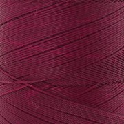 Bobine de fil ciré Linhasita pour micro macramé 0.35 mm - Burgundy (60) x448m