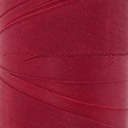 Bobine de fil ciré Linhasita pour micro macramé 0.35 mm - Dark Red (44) x448m