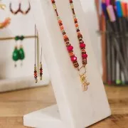 Bobine de fil ciré Linhasita pour micro macramé 0.35 mm - Terracotta (35) x448m