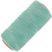 Bobine de fil ciré Linhasita pour micro macramé 0.35 mm - Bleu givré (231) x448m|raw }}