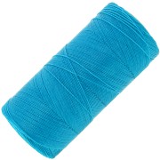 Bobine de fil ciré Linhasita pour micro macramé 0.35 mm Dark Turquoise (707) x448m|raw }}