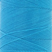 Bobine de fil ciré Linhasita pour micro macramé 0.35 mm Dark Turquoise (707) x448m