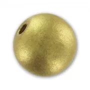 Perles rondes en bois 10 mm Doré x10