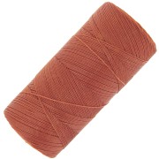 Bobine de fil ciré Linhasita pour micro macramé 0.35 mm - Cannelle (234) x448m|raw }}