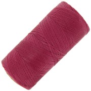 Bobine de fil ciré Linhasita pour micro macramé 0.35 mm - Framboise (235) x448m