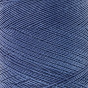 Bobine de fil ciré Linhasita pour micro macramé 0.35mm Bleu Jean foncé (275) x448m