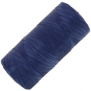 Bobine de fil ciré Linhasita pour micro macramé 0.35 mm - Navy Blue (70) x448m