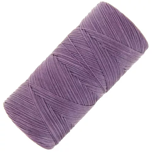 Bobine de fil ciré Linhasita pour micro macramé 0.35 mm - Mauve (232) x448m