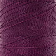 Bobine de fil ciré Linhasita pour micro macramé 0.35 mm - Cherry Black (630) x448m