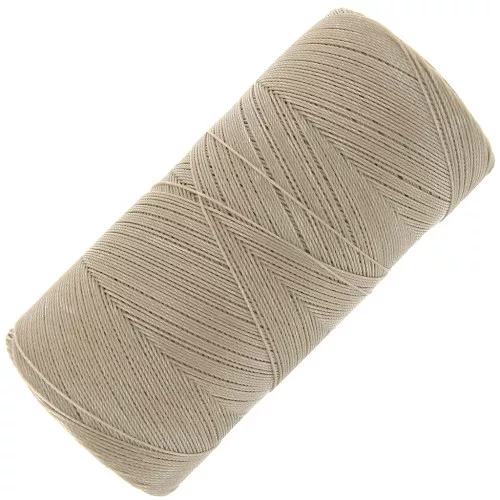 Bobine de fil ciré Linhasita pour micro macramé 0.35 mm - Beige (05) x448m