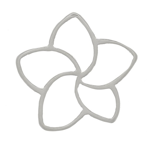 Intercalaire fleur de cerisier 8 mm - Argent 925 x1