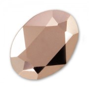 Cabochon PureCrystal 4120 8x6 mm Crystal Rose Gold