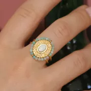 Cabochon plat ovale - palet - 6x4 mm en pierre gemme - Amethyste x1