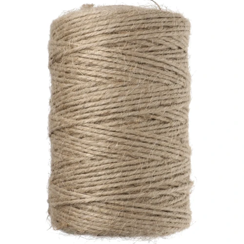 Bobine de fil de jute 1 mm - Naturel x160m