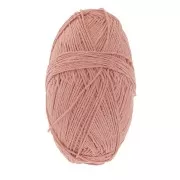 Laine B3 coton et polyamide régénérés - Vieux rose x100g