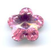 Cabochon PureCrystal 4744 10 mm Light Rose x1