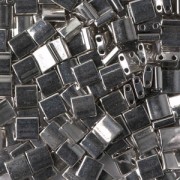 Miyuki Tila Beads 5x5x1.9 mm TL-0194 -  Palladium Plated x5g|raw }}
